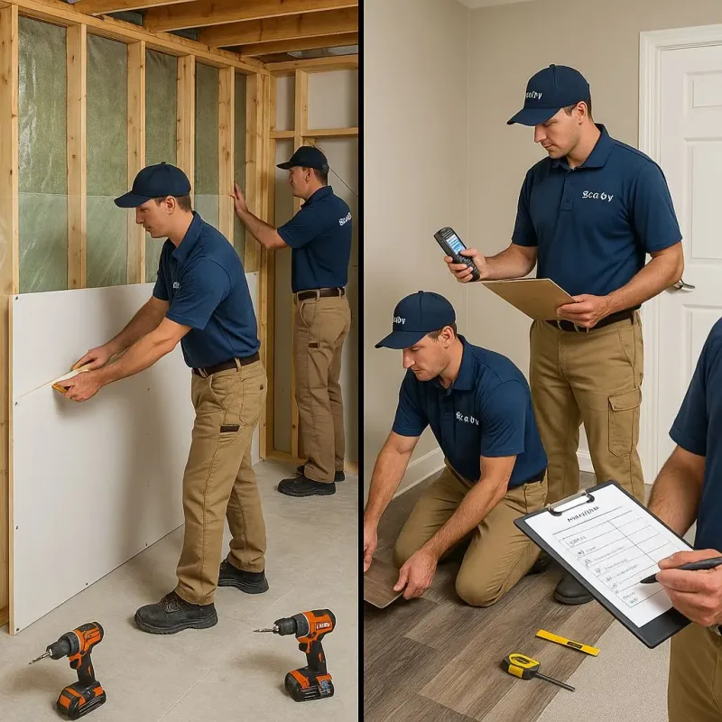 Repairs and Reconstruction process in Farragut, TN