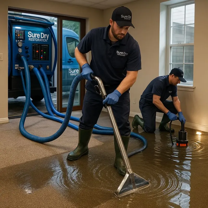 Water Extraction and Removal process in Farragut, TN